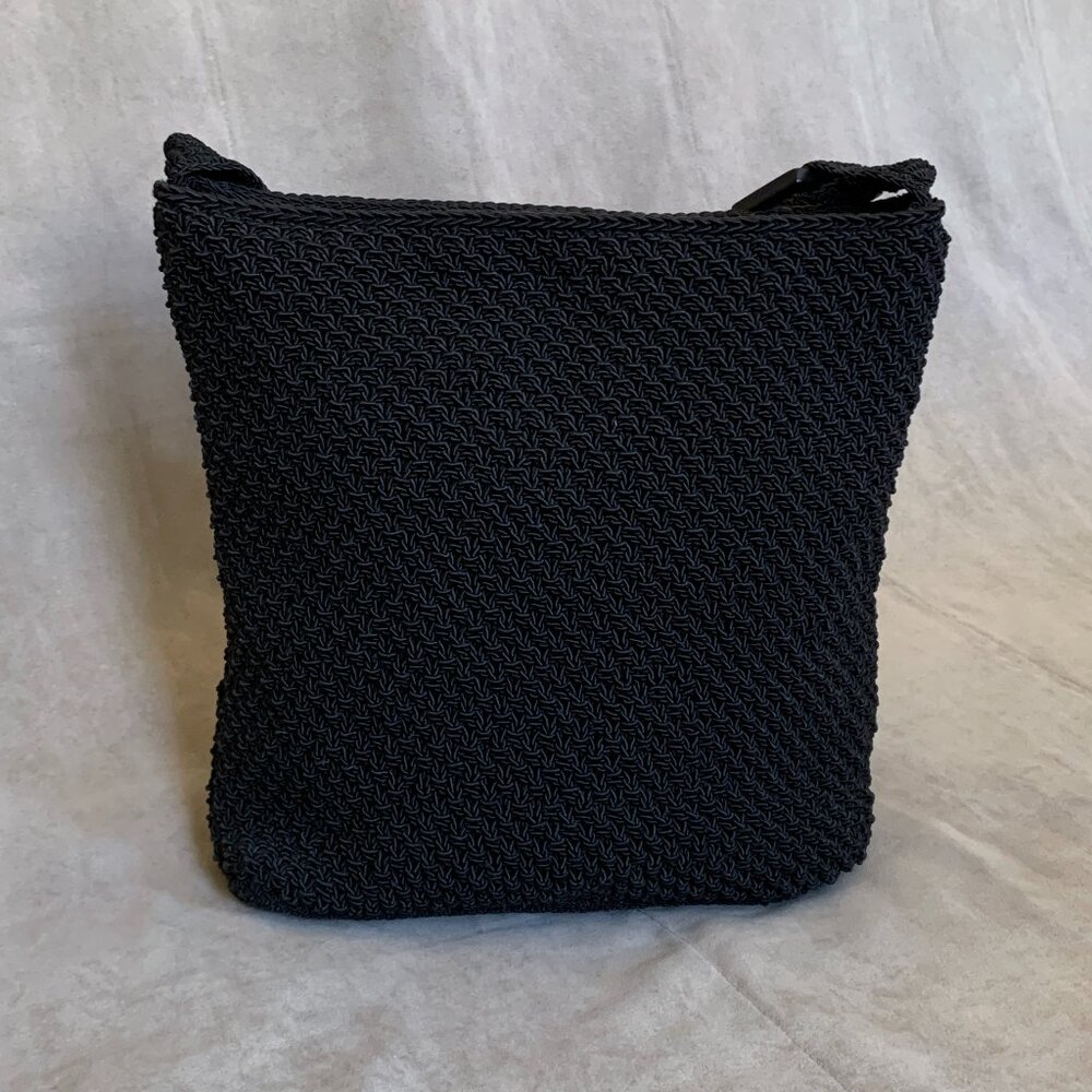 VINTAGE 90s Hobo Slouchy Boho Crochet Bag by Liz Claiborne